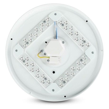18W LED DOME LIGHT-300MM WITH MILKY COVER CCT:3IN1-ROUND