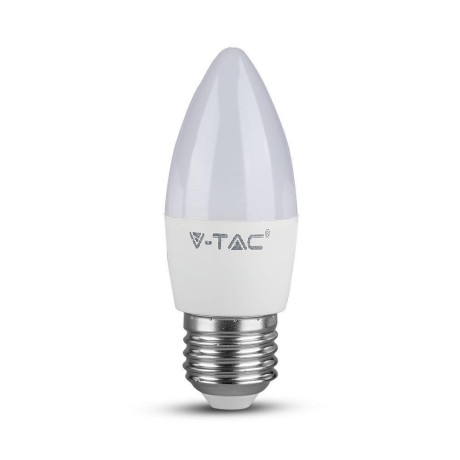Żarówka LED V-TAC 5,5W E27 Świeczka VT-1821 6400K 470lm