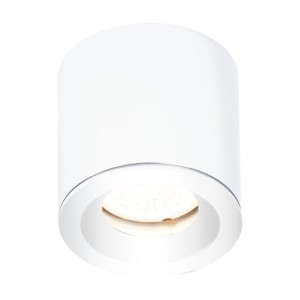 Lampa sufitowa form biała gu10 ip65