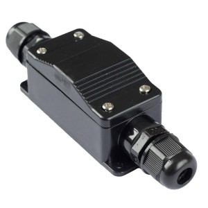 Puszka Złączka Mufa Instalacyjna Hermetyczna Czarna IP65 82.5x34x32.5mm V-TAC