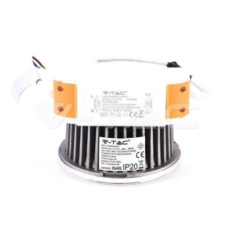 Żarówka LED V-TAC 20W G53 AR111 Wymienny reflektor 40st/20st VT-1121 6400K 1800lm