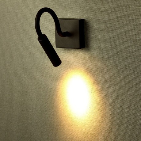 3W LED HOTEL SIDE LIGHT(WALL LAMP) 3000K-BLACK
