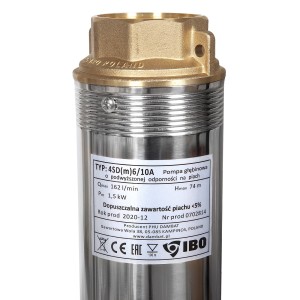 Pompa głębinowa Ibo 4SD(m) 6/10 (1,5kW, 230V)