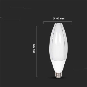 60w led olive lamp-samsung chip colorcode:6500k e40
