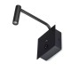 3W LED HOTEL SIDE LIGHT(WALL LAMP)WITH SWITCH&USB PORT 3000K-BLACK