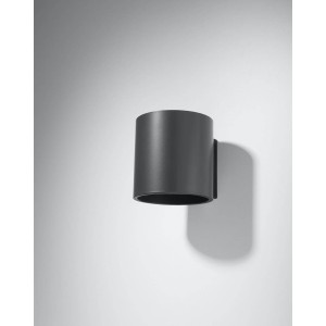 ORBIS 1 anthracite wall lamp