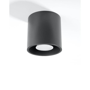 ORBIS 1 anthracite ceiling lamp