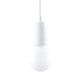 Hanging lamp DIEGO 1 white