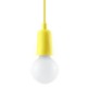 Hanging lamp DIEGO 1 yellow