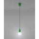 Hanging lamp DIEGO 1 green