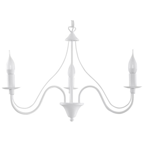 MINERWA 3 white chandelier