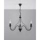 MINERWA 3 black chandelier