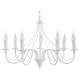 MINERWA 7 white chandelier