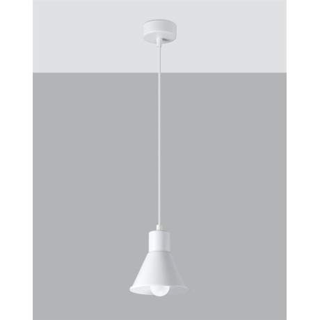 Lampa wisząca TALEJA 1 biała [E27]
