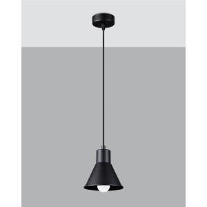 Hanging lamp TALEJA 1 black [E27]