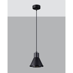 Hanging lamp TAZILA 1 black [ES111]