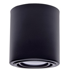 TUBO BLACK 1X7W LED GU10 CEILING LAMP