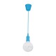 HANGING LAMP BUBBLE BLUE 5W E14 LED
