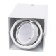 CEILING LAMP BLOCCO WHITE 1x7W GU10 LED