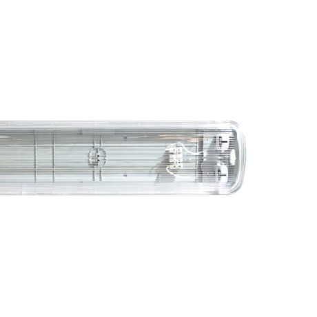 HERMETIC LUMINAIRE 2x120cm for LED fluorescent lamp