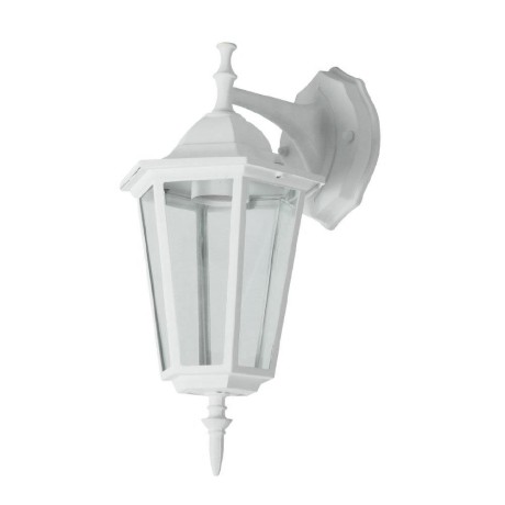 Garden wall lamp Lantern V-TAC E27 Down White Matt VT-750