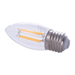LED Filament Bulb 4W C37 E27 2700K