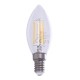 LED Filament Bulb 4W Candle E14 4000K