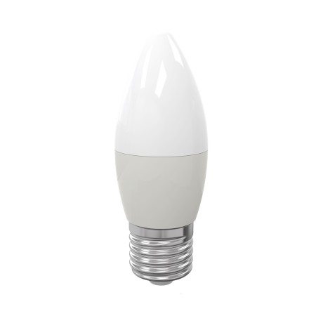 LED bulb 7W E27 C37. Colour: Neutral