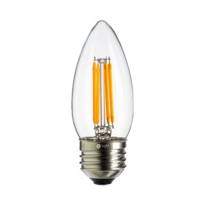 LED Filament Bulb 4W C37 E27 4000K