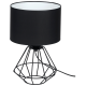 Lampa stojąca COLIN BLACK 1xE27