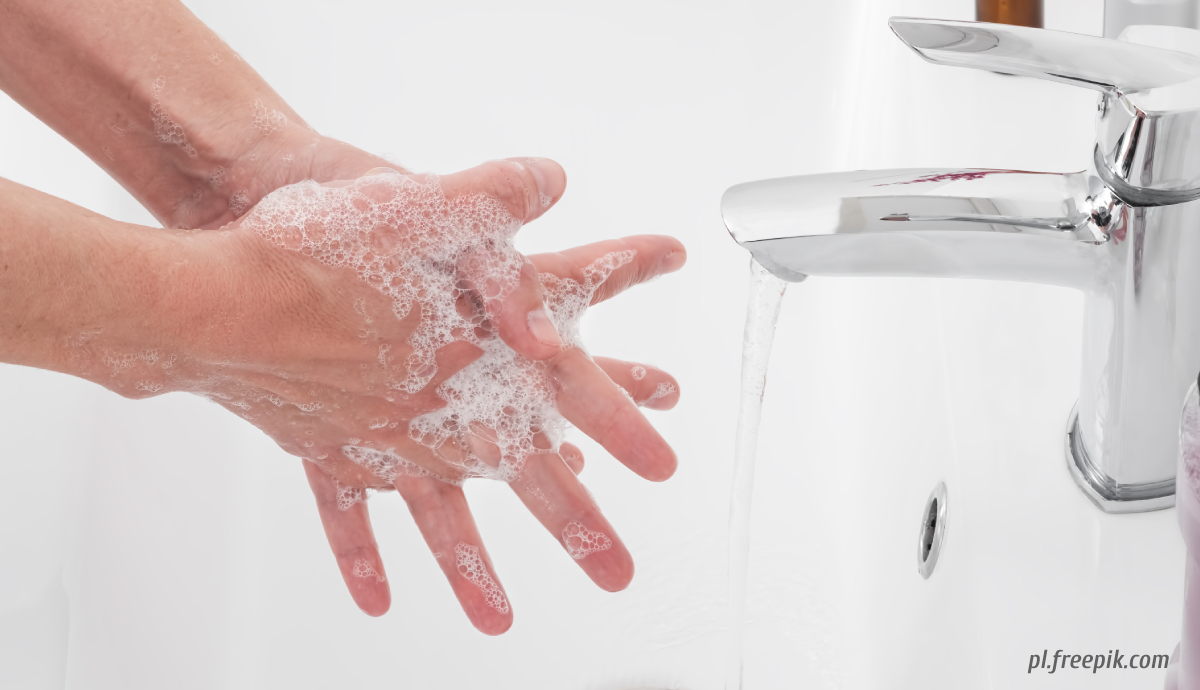 Mycie rąk a twardość wody